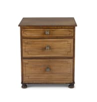 A George III mahogany commode