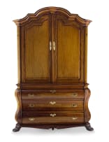 A Cape stinkwood and fruitwood armoire, 19th century