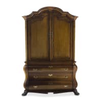 A Cape stinkwood and fruitwood armoire, 19th century