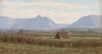 Jan Ernst Abraham Volschenk; The Hut (in Riversdale Valley)