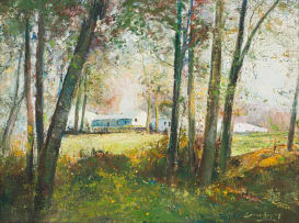 Errol Boyley; Houses through Trees