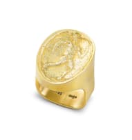 Gold signet ring, Erich Frey (1917-2004)