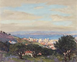 Nita Spilhaus; A View of Cape Town from Signal Hill