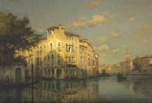 Antoine Bouvard; Venetian Canal