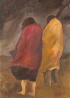 Amos Langdown; Two Figures in the Wind