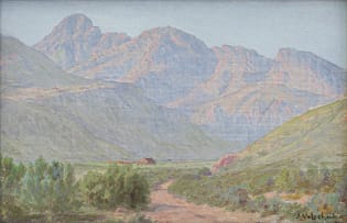 Jan Ernst Abraham Volschenk; Mountains Near Ladysmith