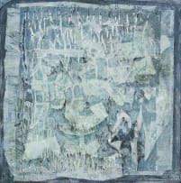 Thijs Nel; Abstract in Blue and White