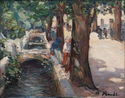 Hugo Naudé; Street Scene