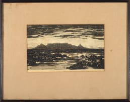 Nita Spilhaus; Table Mountain from Blouberg