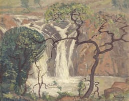 Jacob Hendrik Pierneef; Waterval (Waterfall)