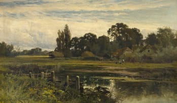 John Horace Hooper; A Village by a River