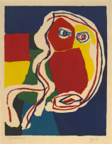 Karel Appel; Abstract Face, The Sunshine People Series