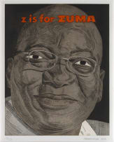 Anton Kannemeyer; Z is for Zuma, Alphabet of Democracy series