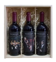 A John Meyer & De Grendel Wines vertical three-bottle wine collection