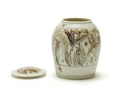 Esias Bosch; Porcelain Lidded Jar