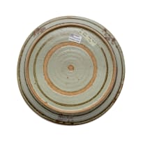 Esias Bosch; Large Stoneware Dish with Birds