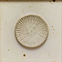 Esias Bosch; Small Stoneware Relief Tile