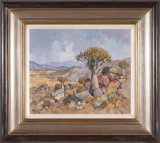 Conrad Theys; Statige Kokerboom (Stately Quiver Tree)