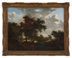 Unknown Artist; Landscape with Millhouse