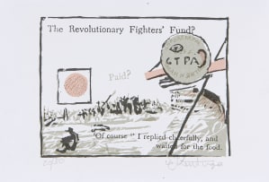 William Kentridge; The Revolutionary Fighters' Fund (from the 6 Russian Writers series)