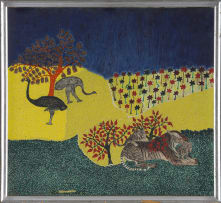 Phillimon Chipiro; Tigers in Landscape