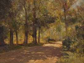 Errol Boyley; Wagon Beneath the Trees