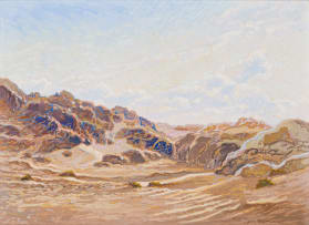 Johannes Blatt; Desert Landscape, Lüderitz, Namibia
