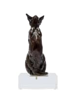 Dylan Lewis; Sitting Oriental Cat Maquette (S158/7)