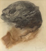 Frans Oerder; Profile of a Woman