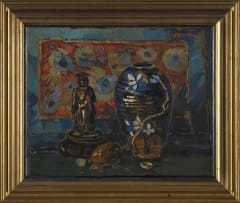Pieter Wenning; Vase and Figurine