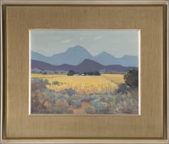 Piet van Heerden; Mountainous Landscape