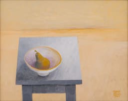 Susan Helm Davies; Pear in a Bowl