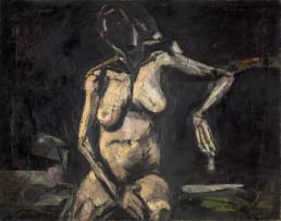 Albert Adams; Seated Nude