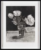 William Kentridge; Roses In Big Glass