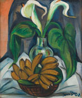 Irma Stern; Arum Lilies and Bananas