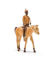 Julius Mfethe; Horse and Rider