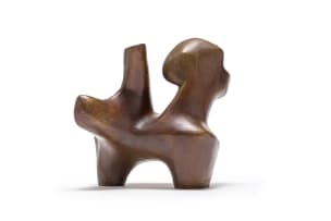 Sydney Kumalo; Joyous Reclining Figure/Reclining Joyous Figure (SK120)