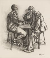 Sidney Beck; Seated Men