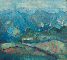 Alice Goldin; Mountain Landscape