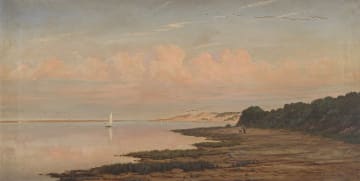 Jan Ernst Abraham Volschenk; Evening - The Mouth of Kaffirkuils River