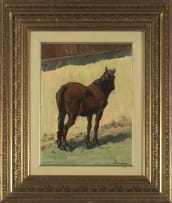 Italian School; Study of a Horse