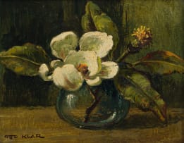 Otto Klar; Magnolia Still Life