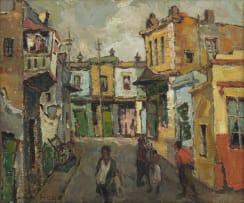 Alexander Rose-Innes; Street Scene with Figures