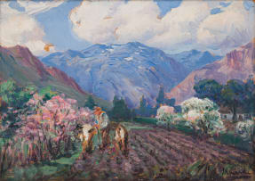 Hugo Naudé; Labouring in the Valley