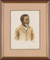 Simoni Mnguni; Portrait of a Bearded Man