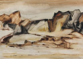 Taffy (Matthew) Whippman; Abstract Mountain Landscape