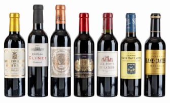 Bordeaux Collection; Margaux & Pauillac; 2004, 2005, 2007, 2009; 7 (1 x 7); 375ml