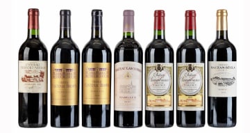 Bordeaux Collection; Margaux; 2000, 2001, 2004, 2005; 7 (1 x 7); 750ml