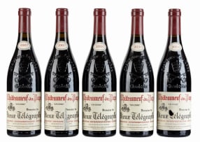 Vieux Télégraphe; Châteauneuf-du-Pape; 2007, 2010, 2011; 5 (1 x 5); 750ml