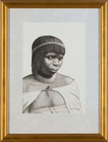 Gerard Bhengu; Portrait of a Woman